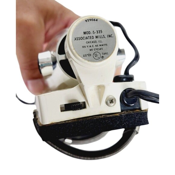 Vintage Pollenex Health Club Massager Hand Held Vibrating Coil Model S-335 USA - Picture 6 of 14